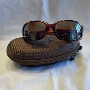 Maui Jim “PALMS” sun glasses brown tortoise with bronze lens MJ110-10